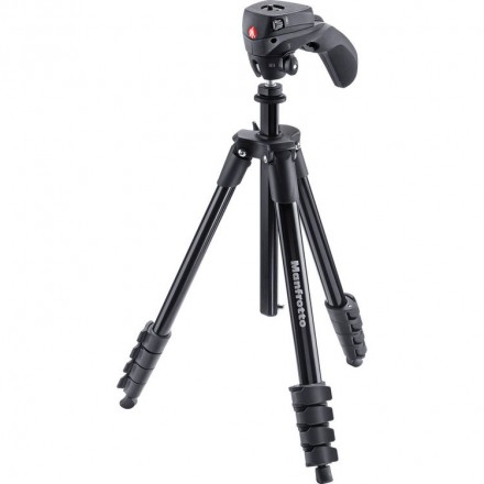 Штатив Manfrotto COMPACT ACTION BLACK (MKCOMPACTACN-BK)
